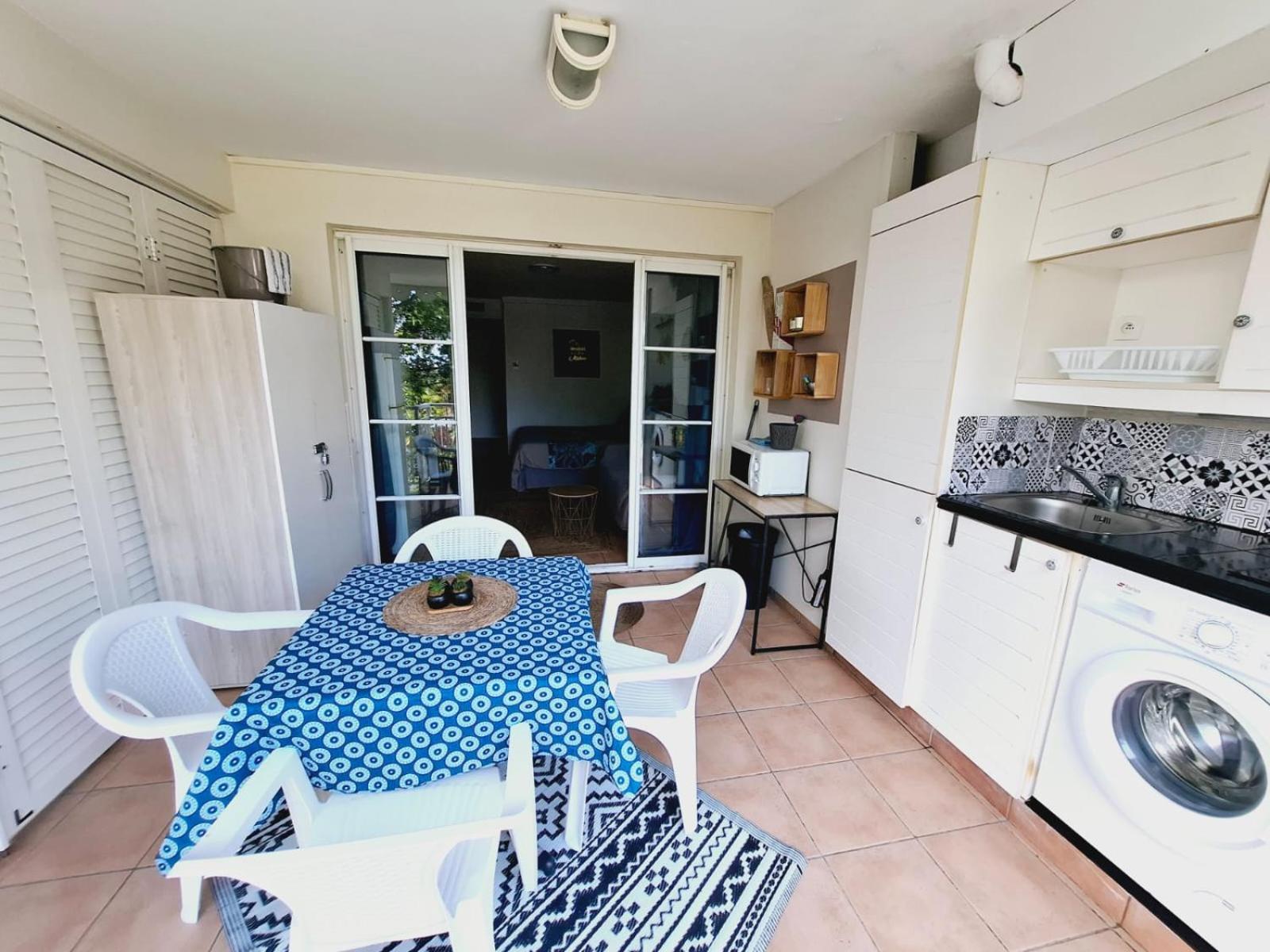 Studio dans village vacances accès plage privée Sainte-Anne  Esterno foto